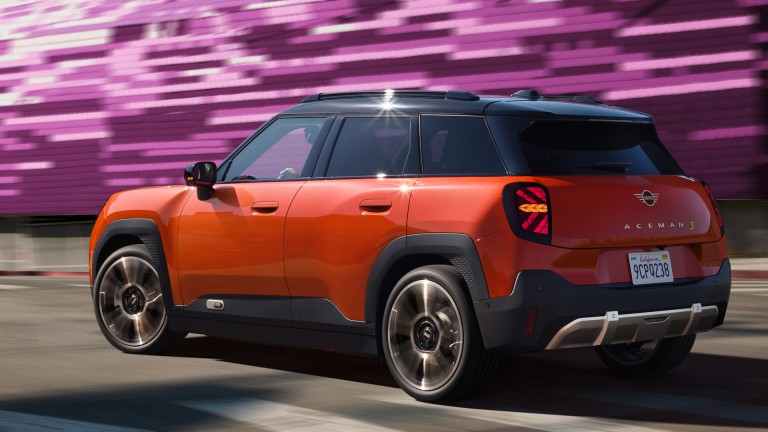 All-Electric MINI Aceman - akstursupplifun - hámörkuð þyngd