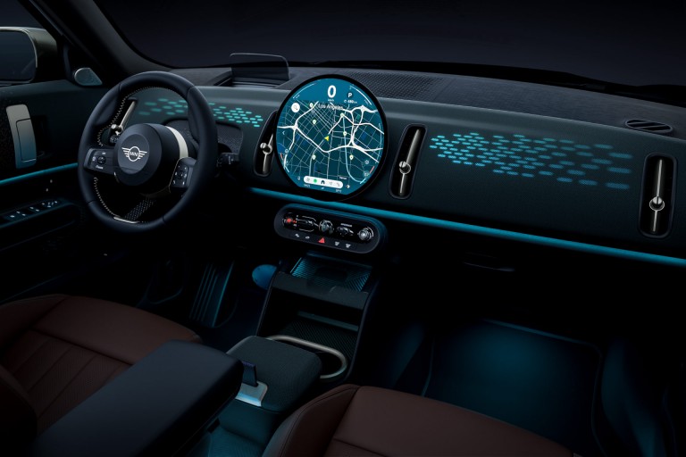Alrafmagnaður MINI Countryman - mosaic - innra rými