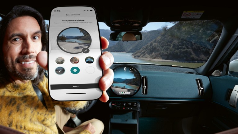 Alrafmagnaður MINI Countryman - stafræn upplifun - mini appið