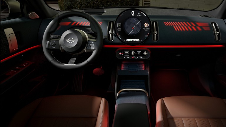 Alrafmagnaður MINI Countryman - Innra rými - Mælaborð